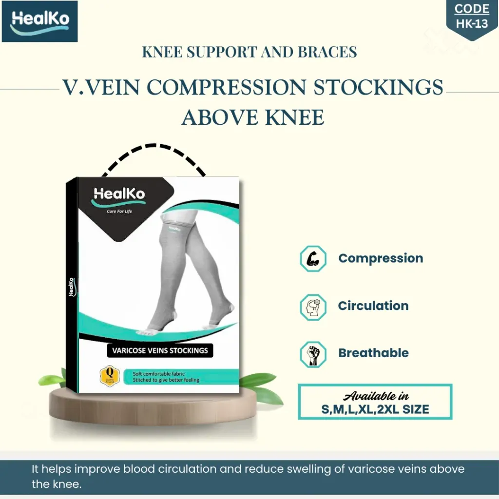 VERICOS VEIN COMPRESSION STOCKINGS  ABOVE KNEE