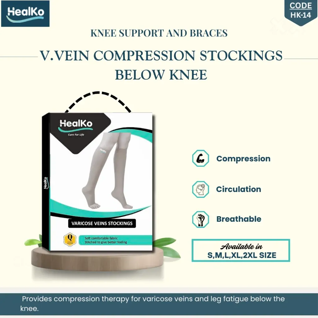 VERICOS VEIN COMPRESSION STOCKINGS  BELOW KNEE (S)