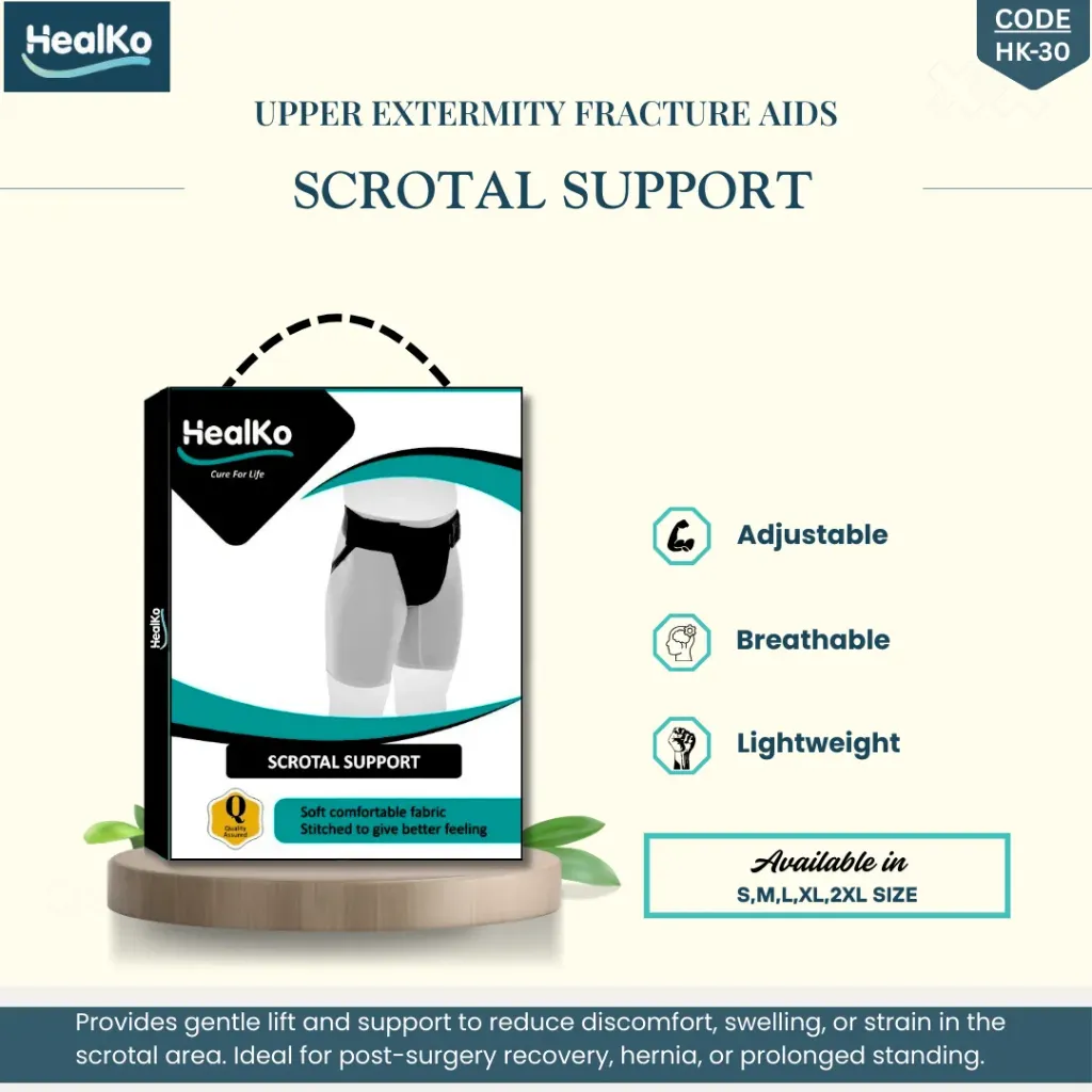 SCROTAL SUPPORT (S)