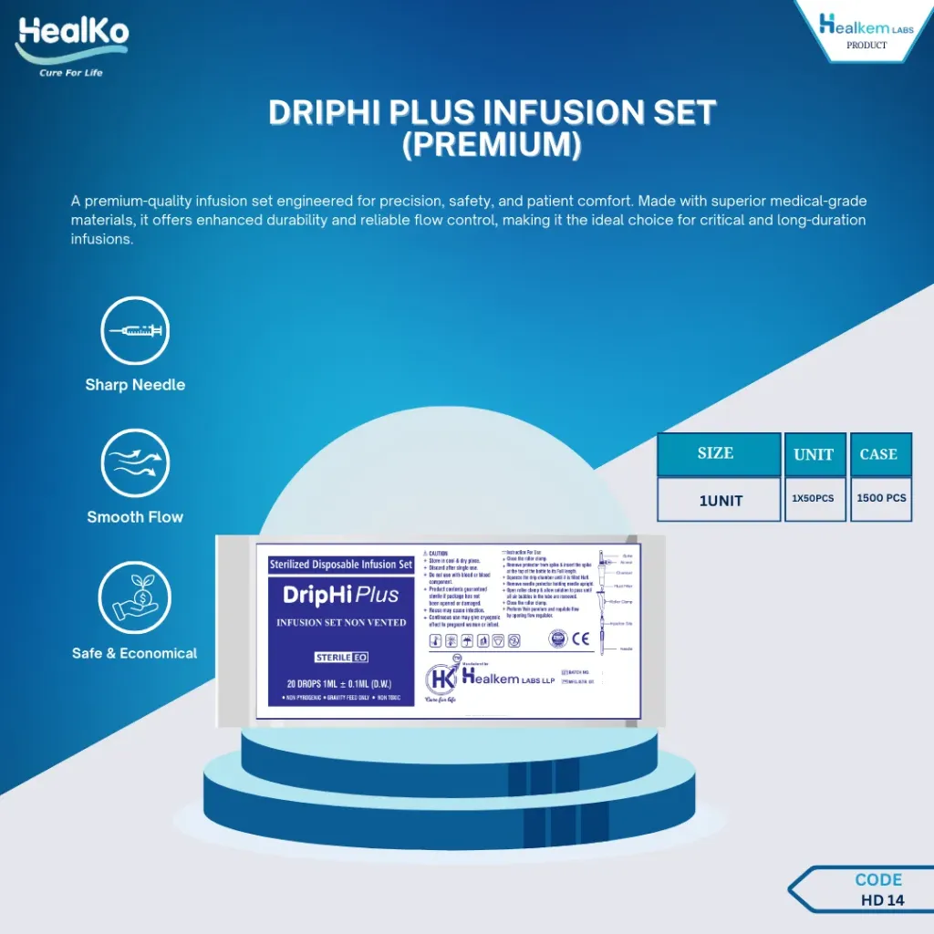 DRIPHI PLUS INFUSION SET (PREMIUM)